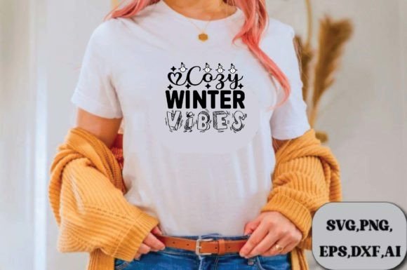 Cozy Winter Vibes Svg Design