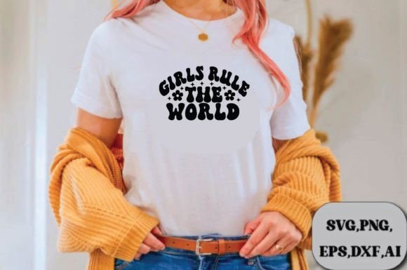 Girls Rule the World Svg Design