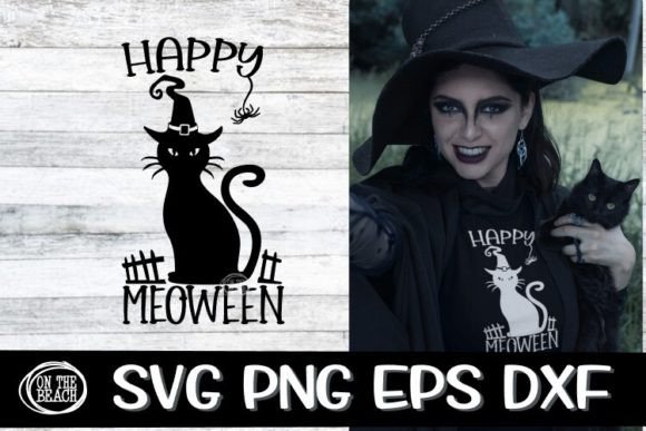Happy Meoween SVG PNG Cat