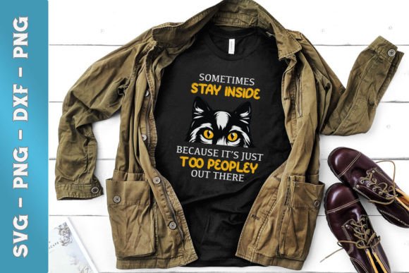 Karma Humor Black Cat SVG