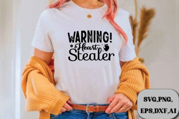 Warning Heart Stealer Svg Design